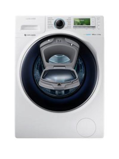 Samsung Ww12K8412Ow/Eu 12Kg Load, 1400 Spin Addwash&Trade; Washing Machine With Ecobubble&Trade; Technology - White